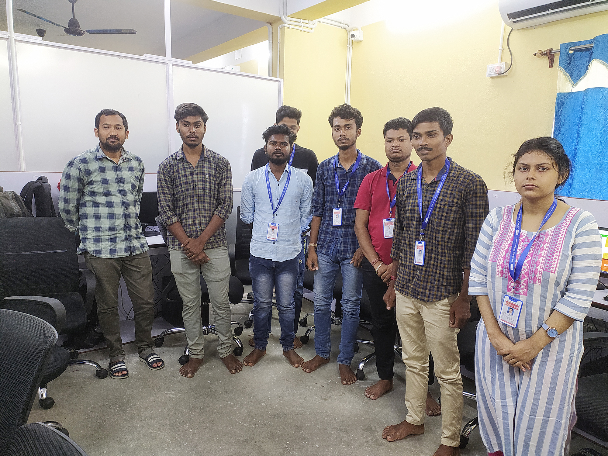Students of Lincoln IT Hub