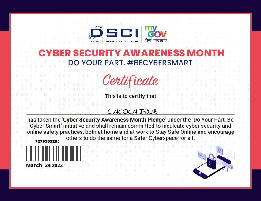 Cyber Security Awarness Month
