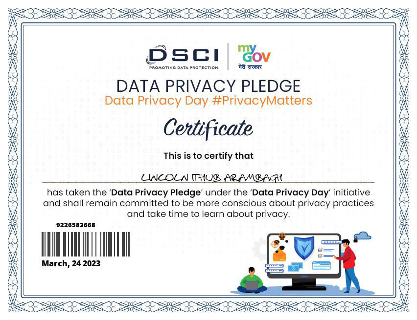 Data Privacy Pledge